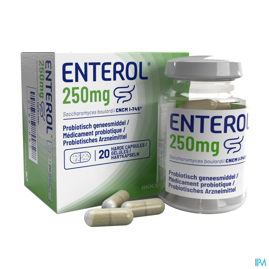 productshot van Enterol 20 Capsules