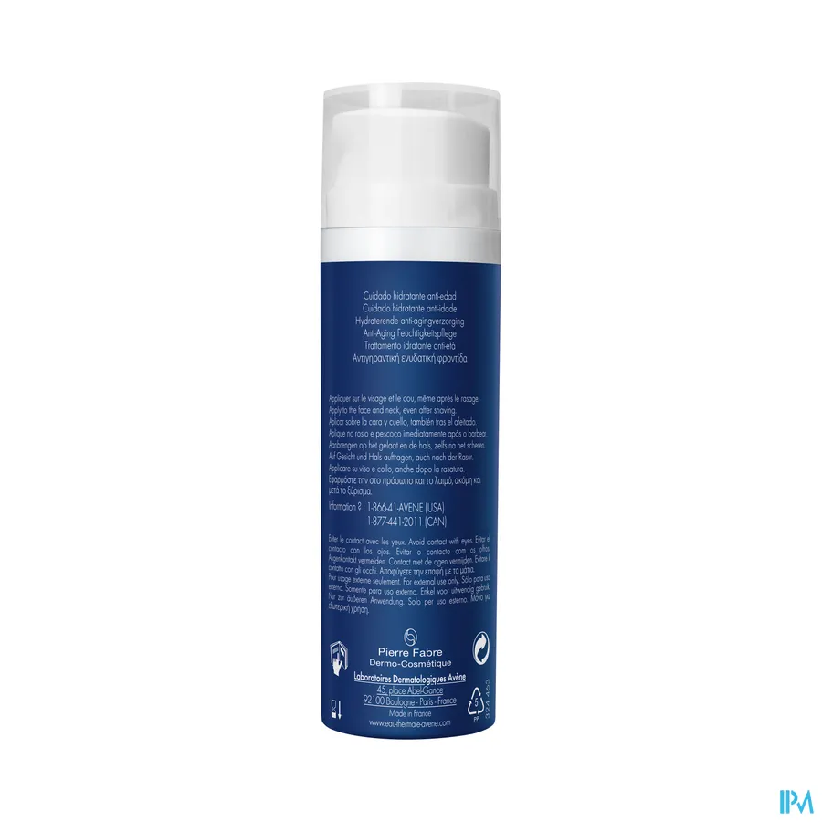 productshot van Avène Man Hydraterende Anti-agingverzorging 50 ml