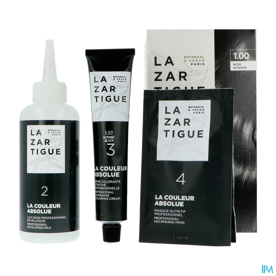 productshot van Lazartigue Couleur Absolue 1.00 Noir Intense