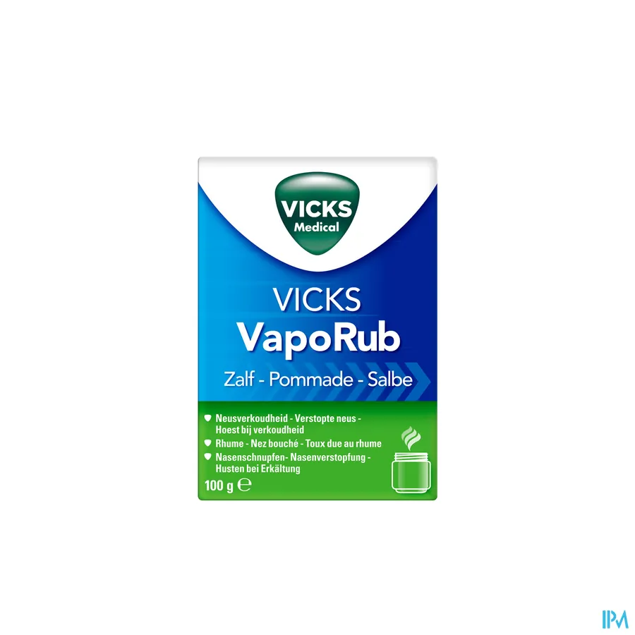 packshot van Vicks VapoRub Zalf 100 g