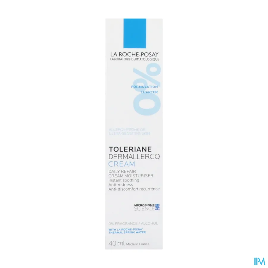packshot van La Roche-Posay Toleriane Dermallergo Crème 40 ml