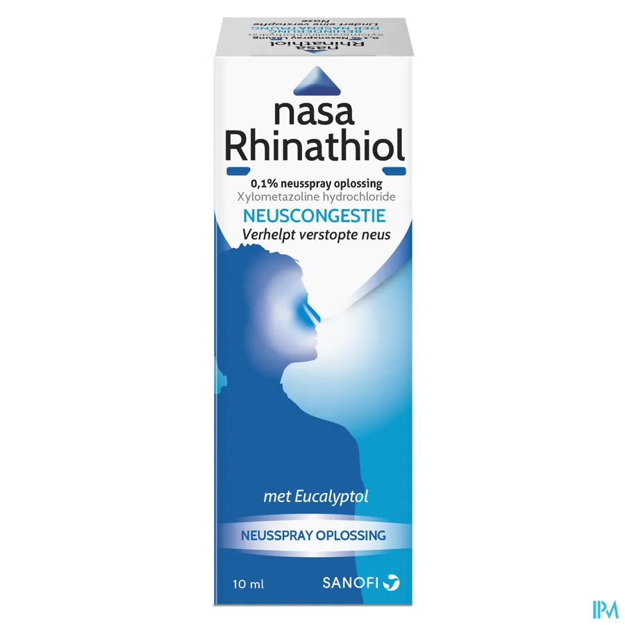packshot van Nasa Rhinathiol 0,1% 10ml