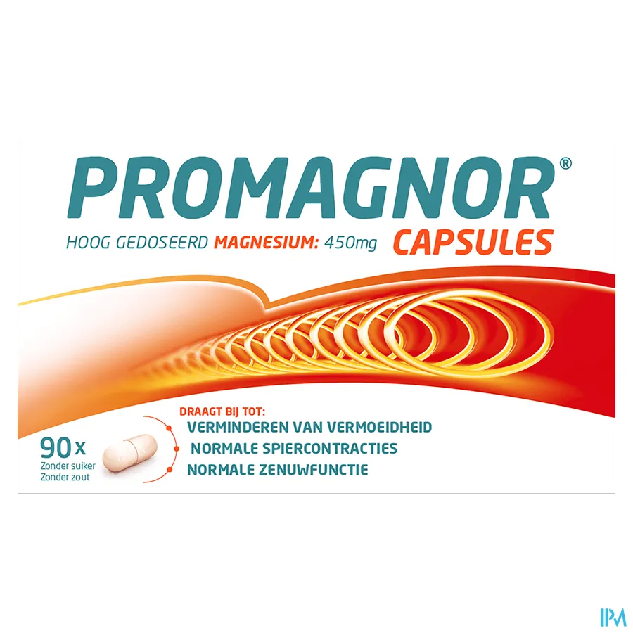 packshot van Promagnor 90 capsules