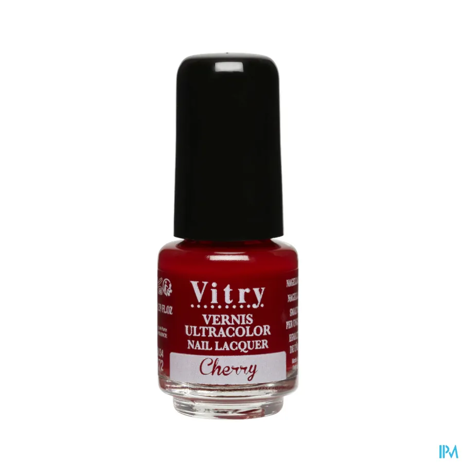 packshot van Vitry Nagellak 72 Cherry 4 ml