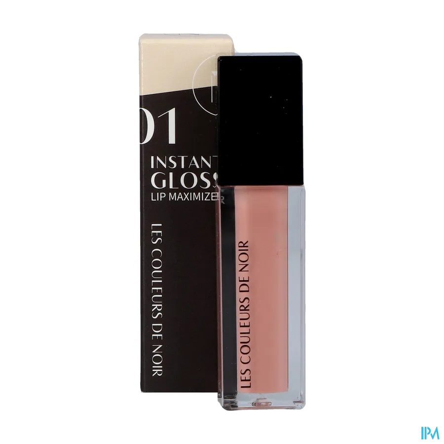 packshot van Les Couleurs De Noir Instant Gloss Lip Maximizer Inhoud: 1 stuk - Kleur: 1 Light Coral -
