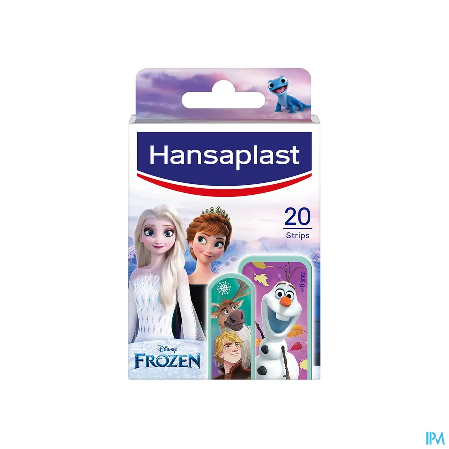 packshot van Hansaplast Pleister Junior Frozen 20 Strips