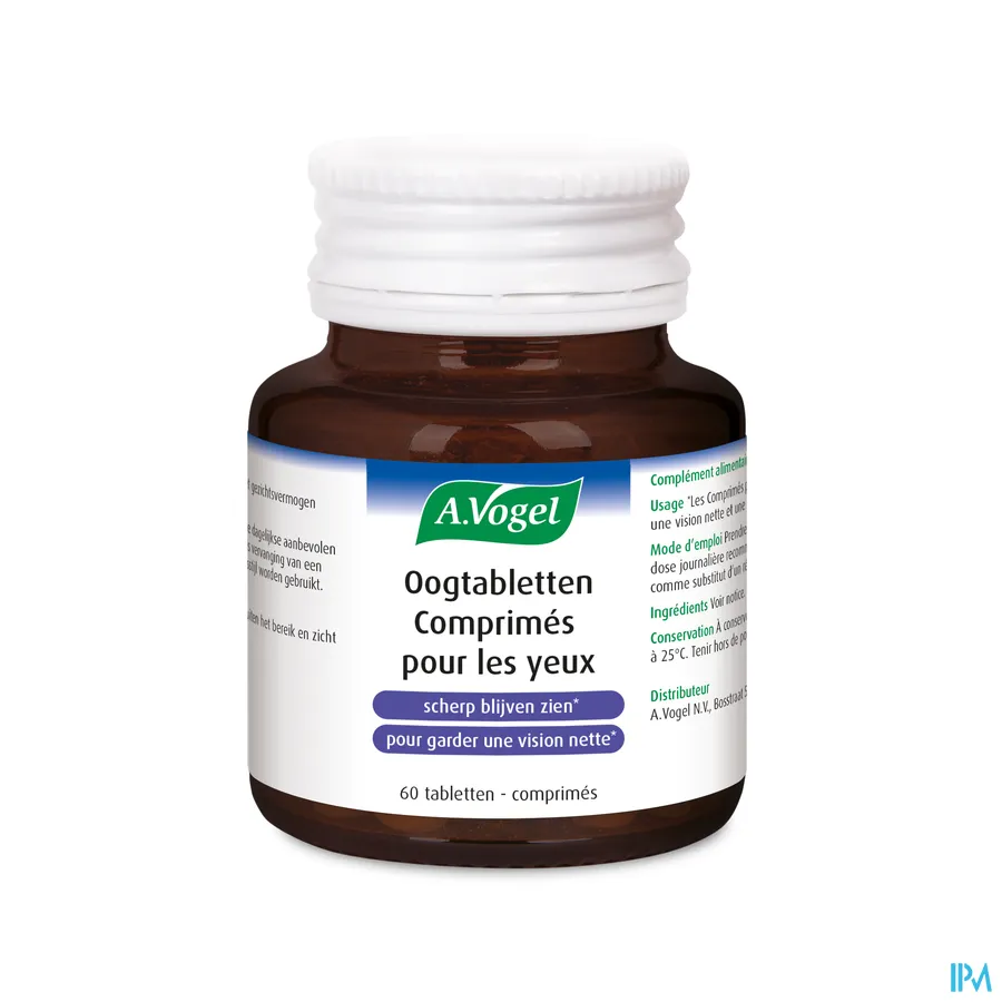 packshot van A. Vogel Oogtabletten 60 tabletten