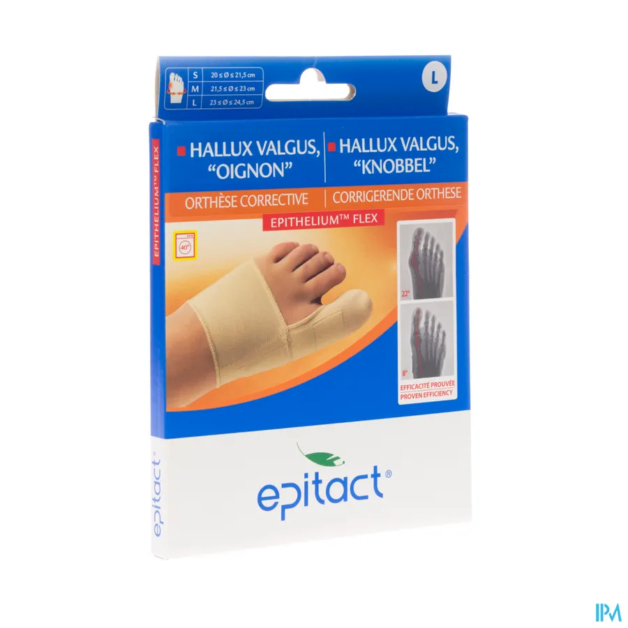 packshot van Epitact Corrigerende Orthese voor Hallux Valgus, Knobbel Maat Large