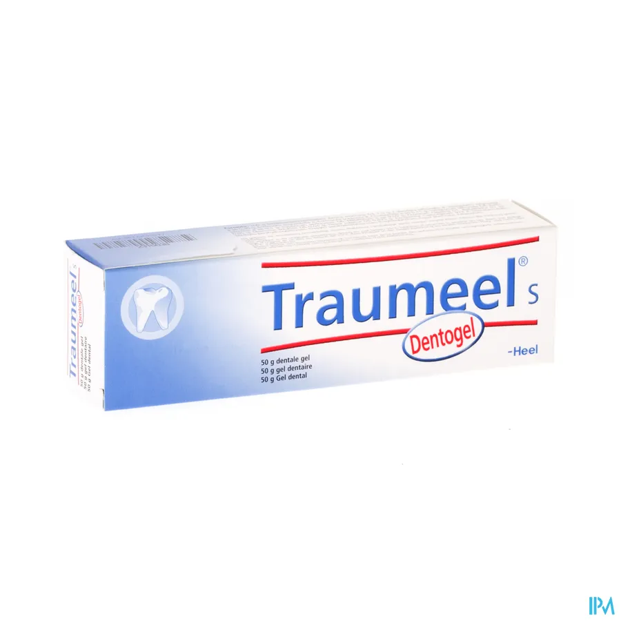 packshot van Heel Traumeel Dentogel Gel voor Dentaal Gebruik 50 g