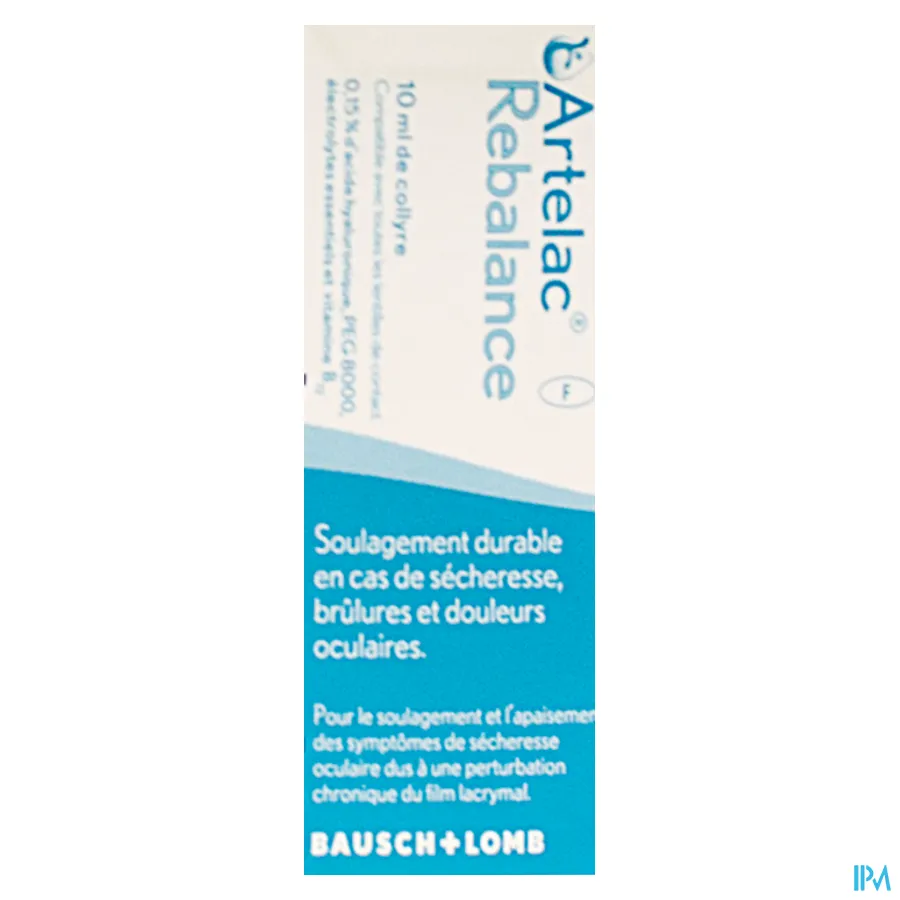 packshot van Artelac Rebalance 10ml