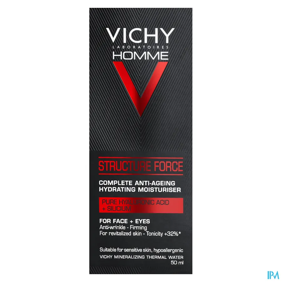 packshot van Vichy Homme Structure Force 50 ml