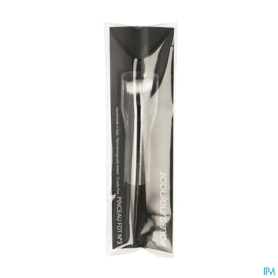 packshot van Les Couleurs De Noir Poeder Fdt N3 Borstel