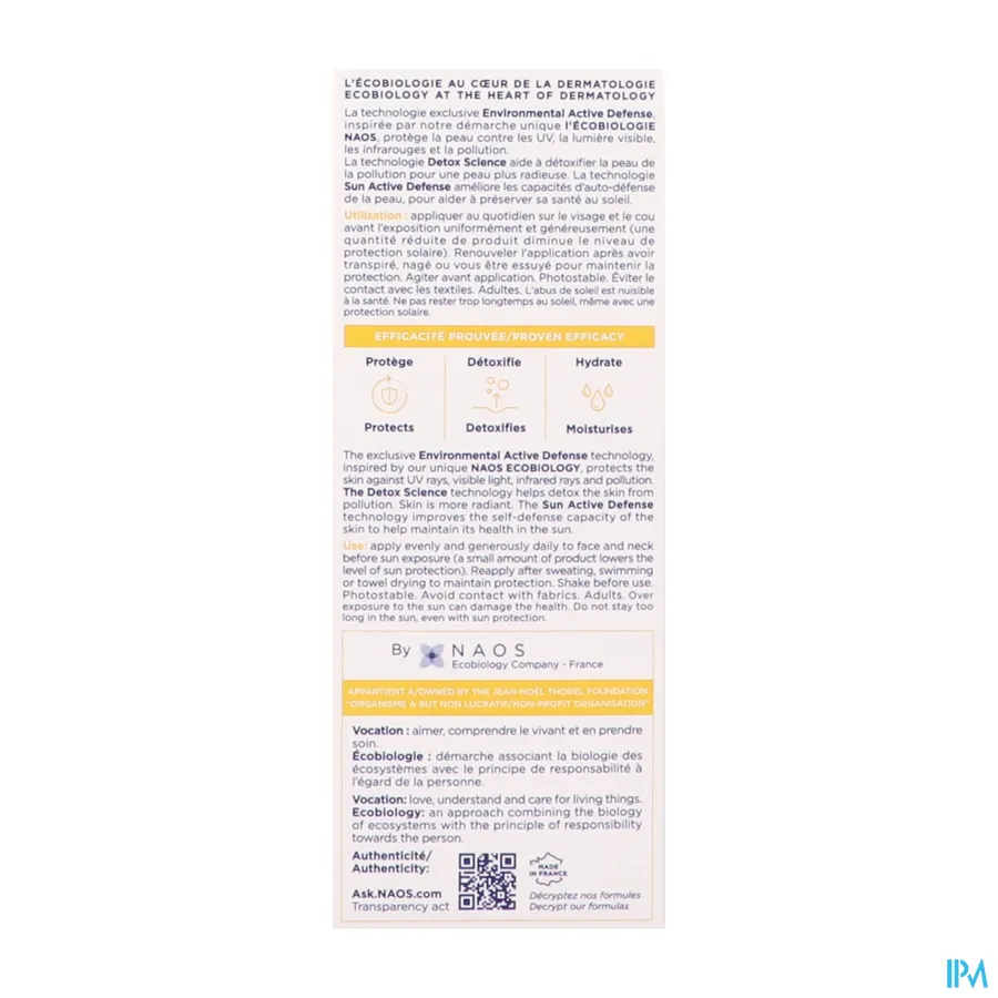 packshot van Bioderma Photoderm XDefense Ultra-Fluid SPF 50+ 40 ml Shade 04