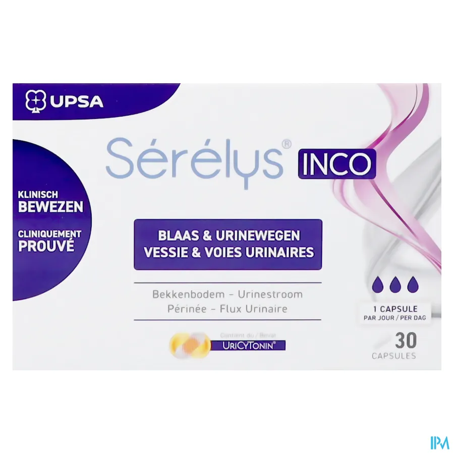 packshot van Serelys Inco Caps 30