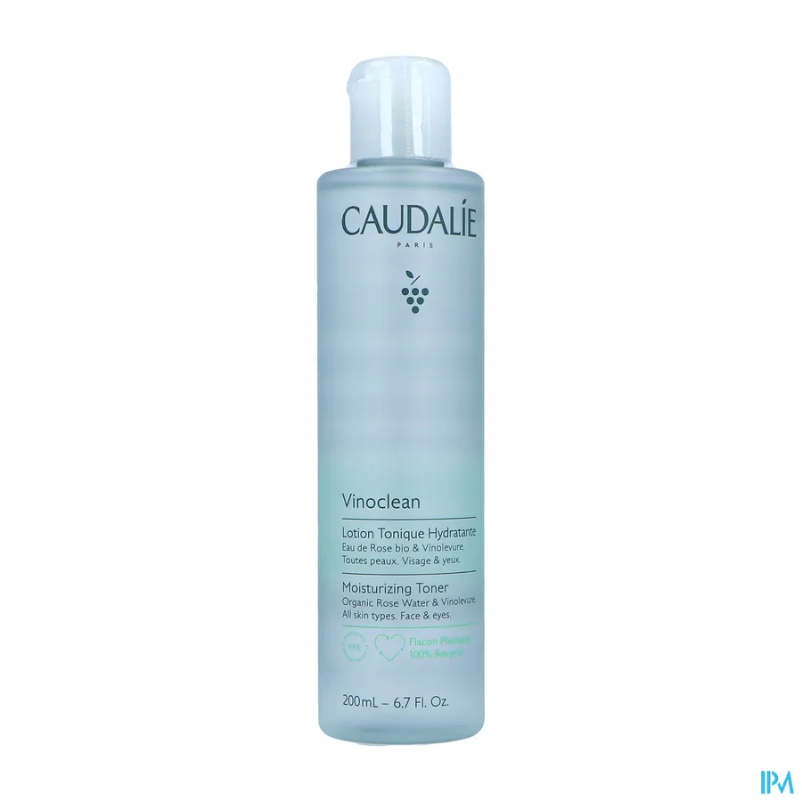 packshot van Caudalie Vinoclean Hydraterende Tonic Lotion 200 ml