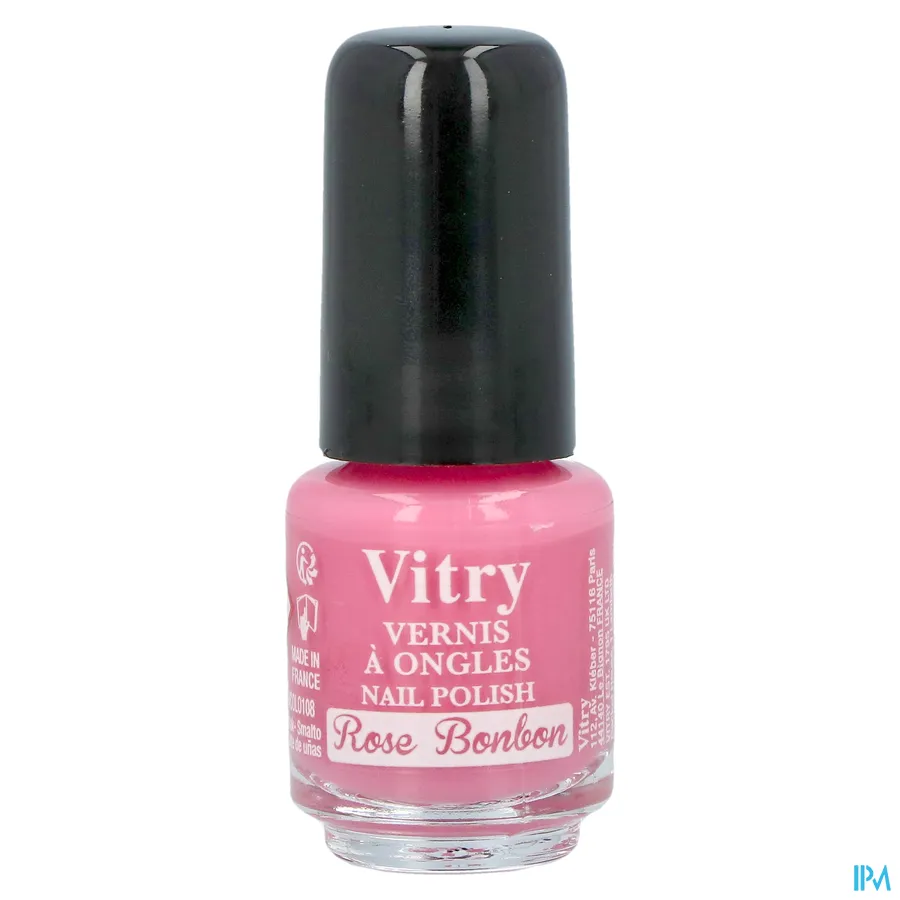 packshot van Vitry Nagellak 108 Rose Bonbon 4 ml