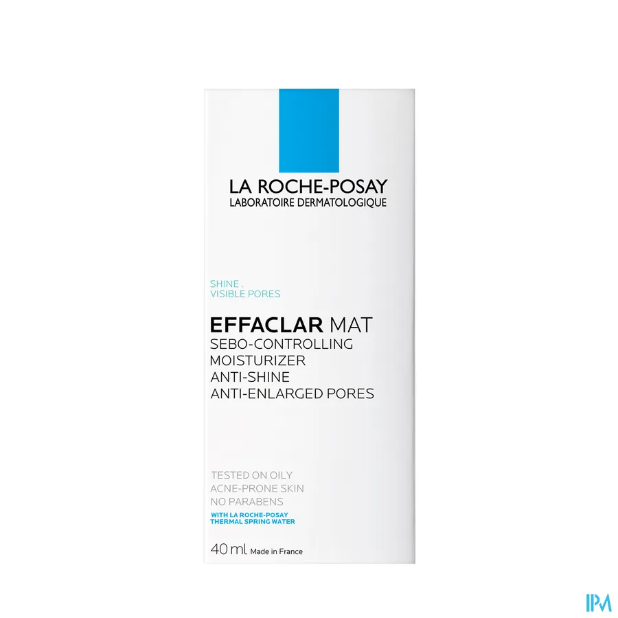 packshot van La Roche-Posay Effaclar Mat Hydra Sebo-regulatie 40ml