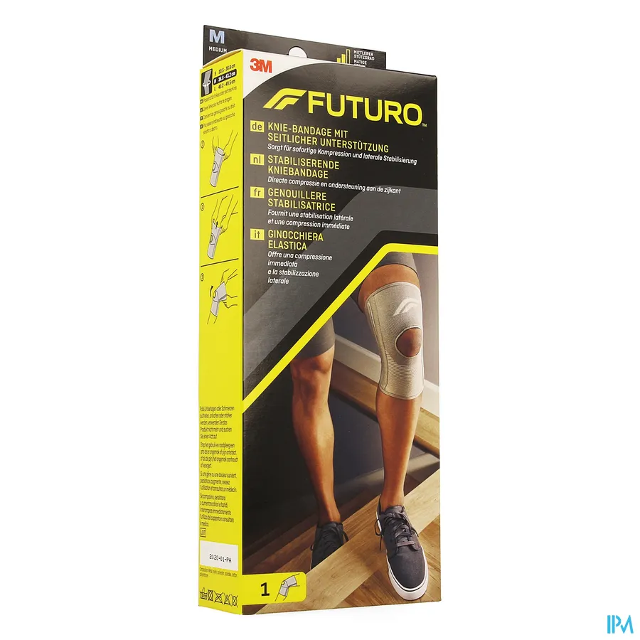 packshot van Futuro Stabiliserende Knie-Bandage Medium (Matig Stabiliserende Steun)