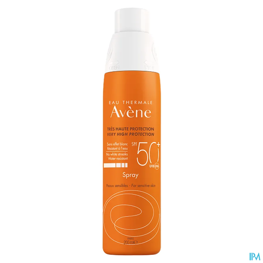 packshot van Avène Zonnespray SPF 50+ 200 ml