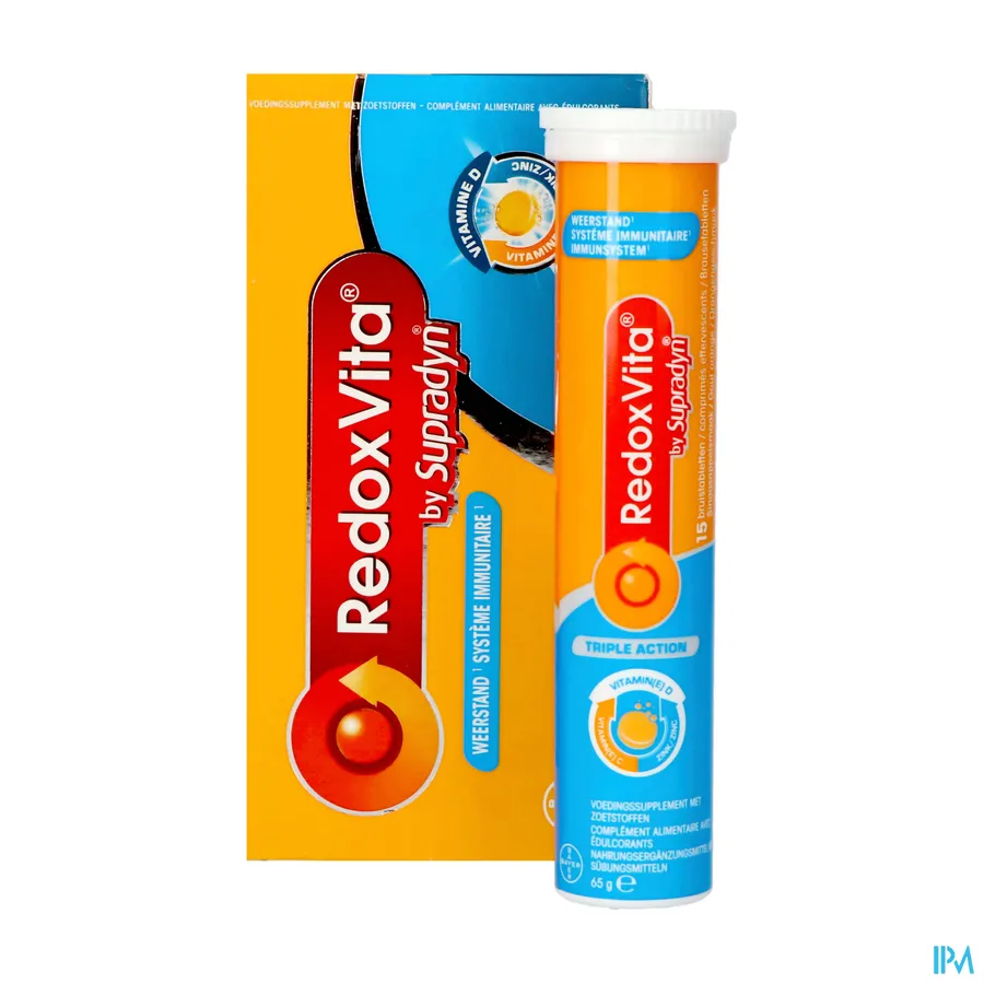 productshot van RedoxVita Triple Action 30 Bruistabletten