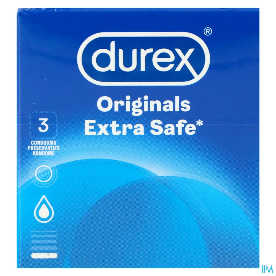 packshot van Durex Extra Safe 3 Condooms