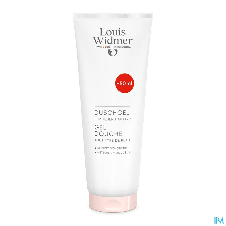 packshot van Louis Widmer Douchegel 250 ml PROMO - met parfum