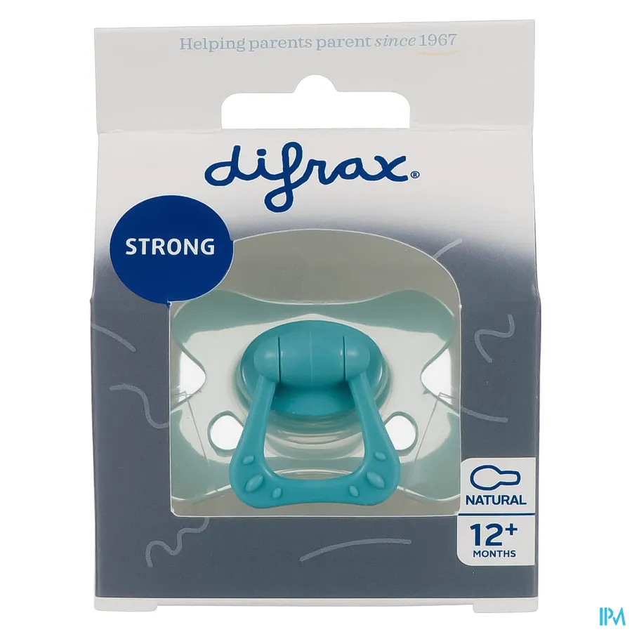 packshot van Difrax Fopspeen Natural 12m+ Special Edition