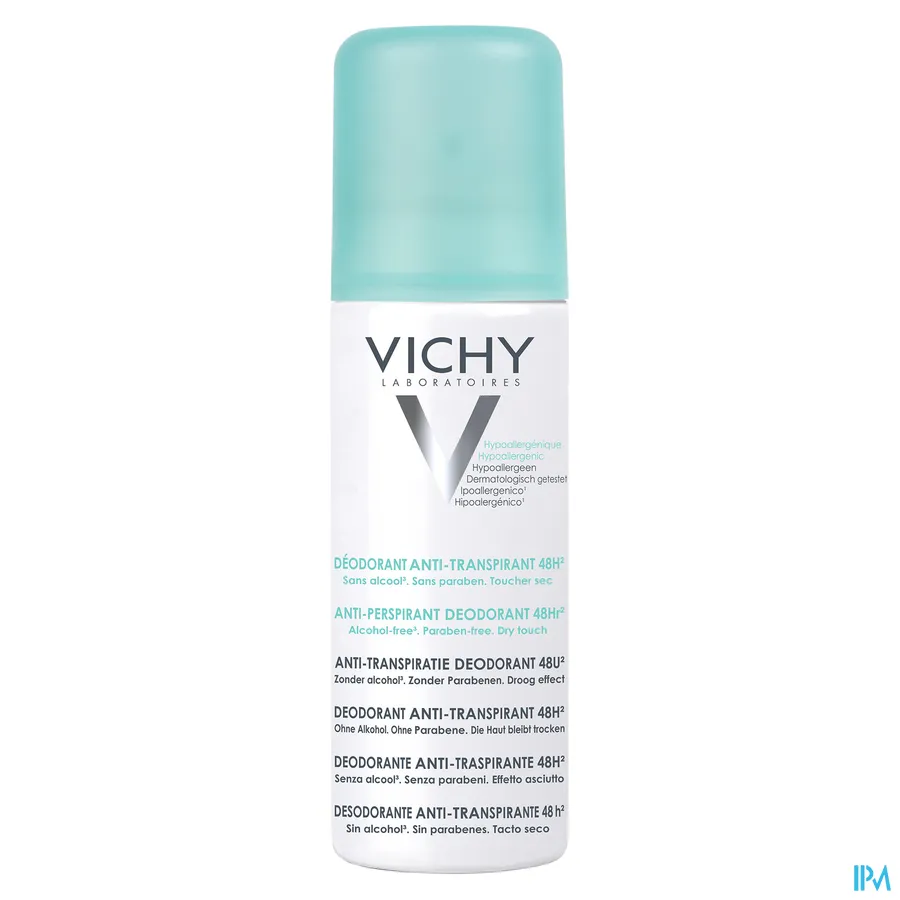 packshot van Vichy Deodorant Spray Anti-Transpiratie 48 uur 125 ml