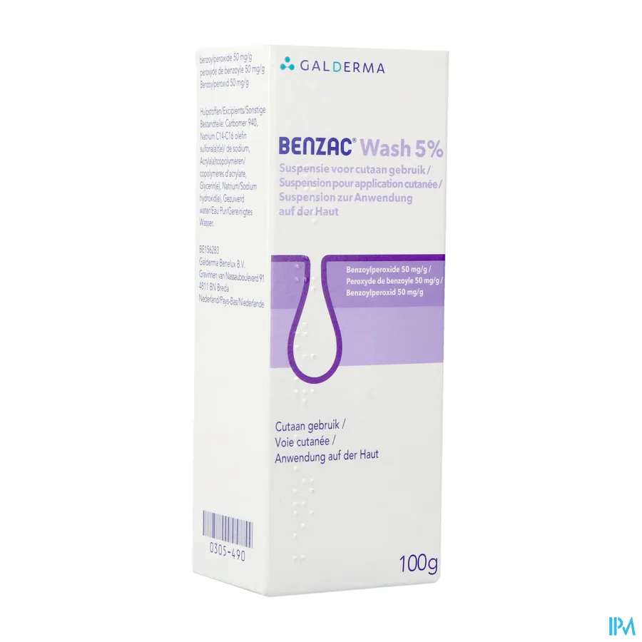 packshot van Benzac Wash 5%