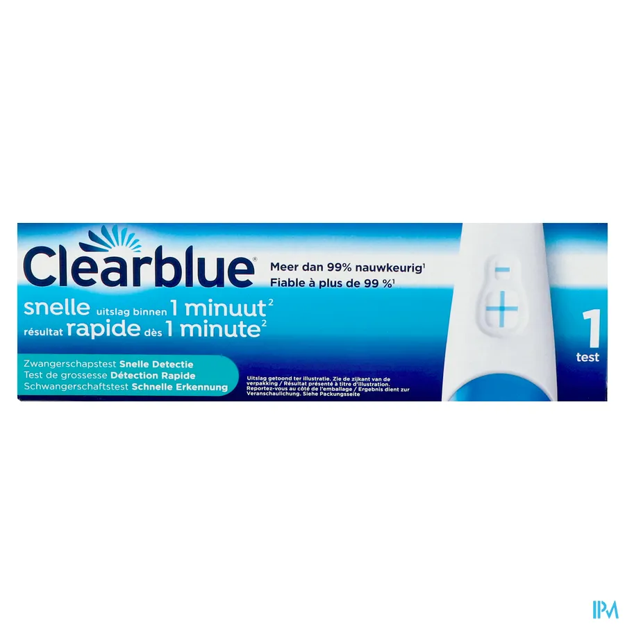 packshot van Clearblue Zwangerschapstest
