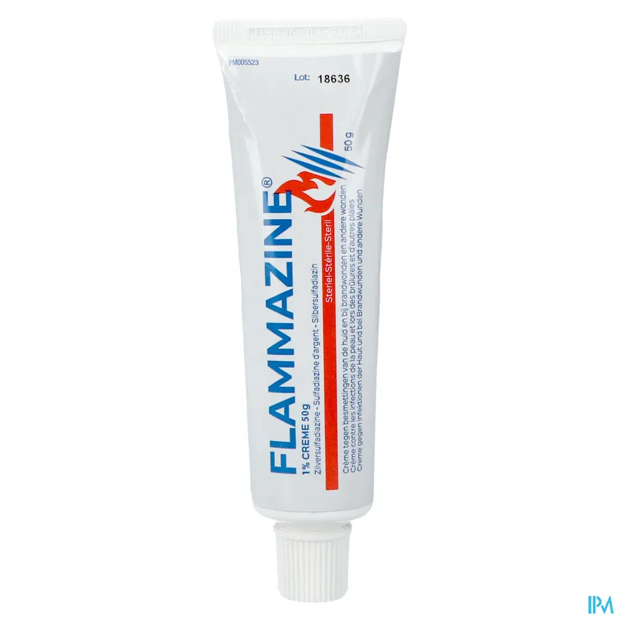 productshot van Flammazine Crème 50g