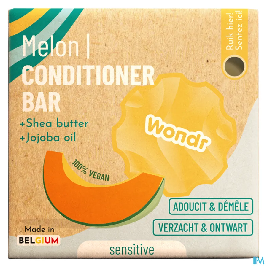 packshot van WONDR Conditioner Bar Sweet Melon 55 g