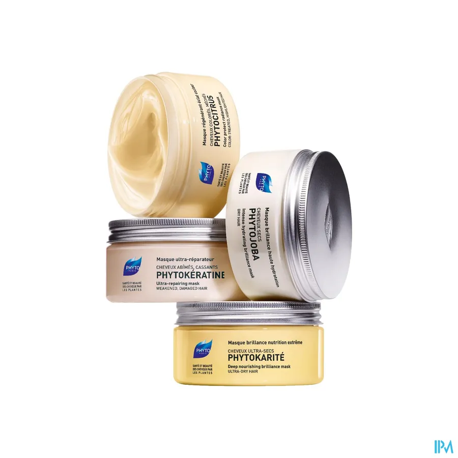 packshot van Phyto Phytocitrus Glans- en Kleurherstellend Masker voor Gekleurd Haar, Meches 200 ml