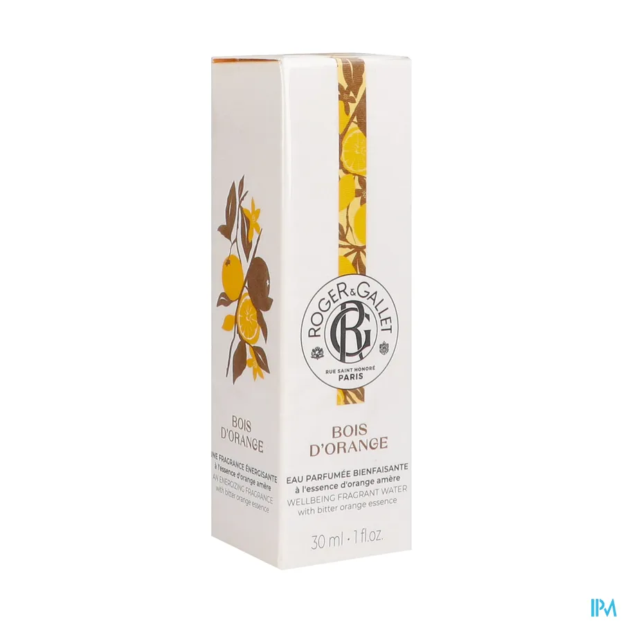 packshot van Roger & gallet Bois Orange Eau Parfumee 30 ml