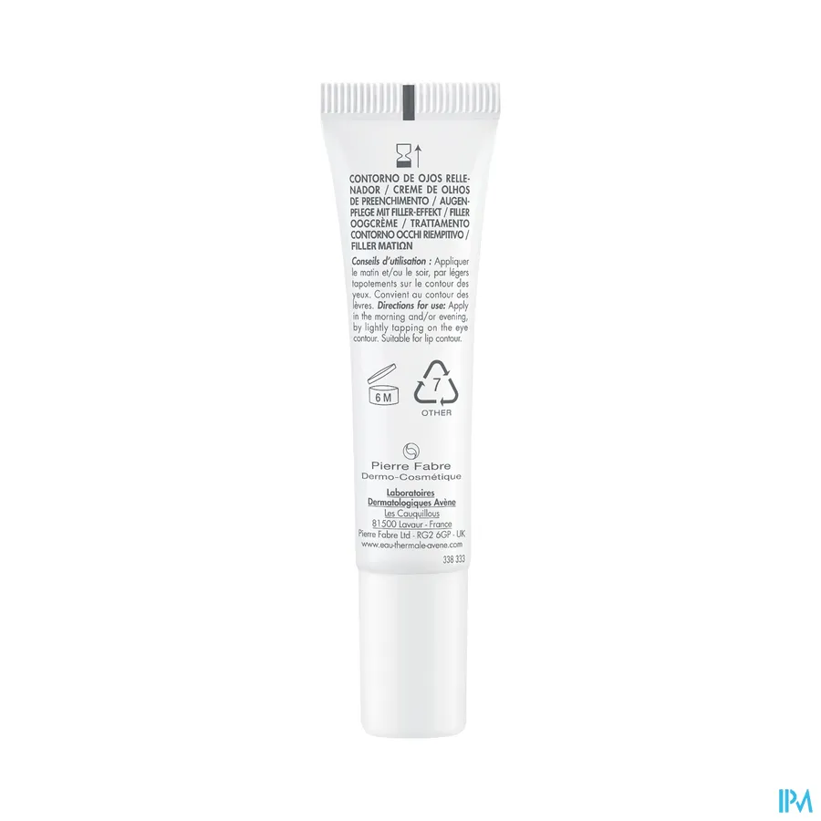 productshot van Avène DermAbsolu Opvullende Oogverzorging 15 ml