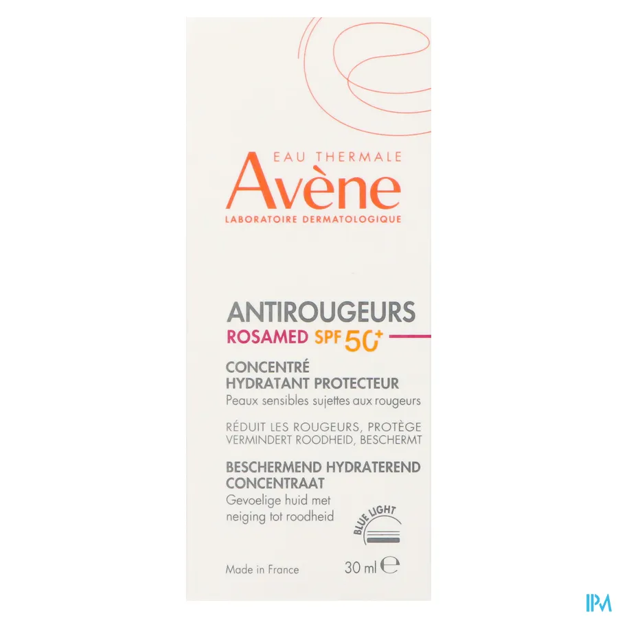 packshot van Avène Antirougeurs Rosamed SPF 50+ 30 ml