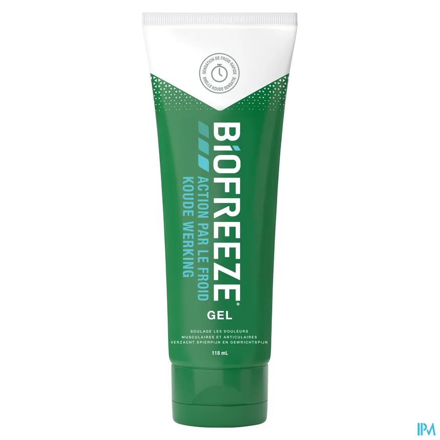 packshot van Biofreeze Gel 118 ml