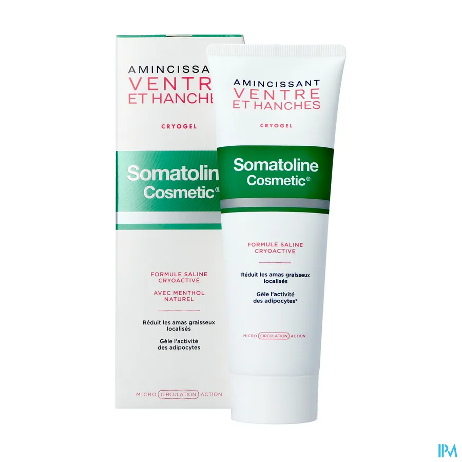 packshot van Somatoline Cosmetic Buik & Heupzone Cryogel 250 ml