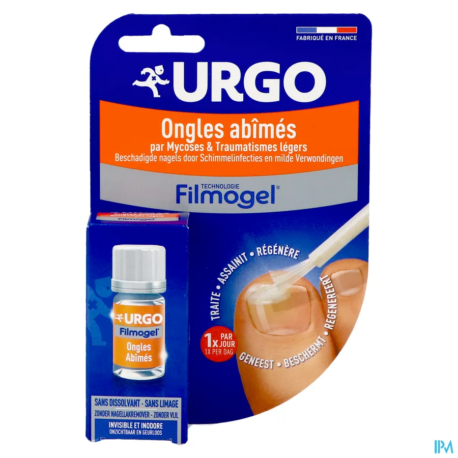 packshot van Urgo Beschadigde Nagels 3,3ml