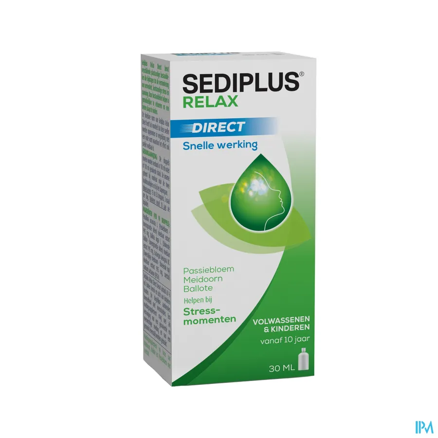 packshot van Sediplus Relax Direct 30 ml