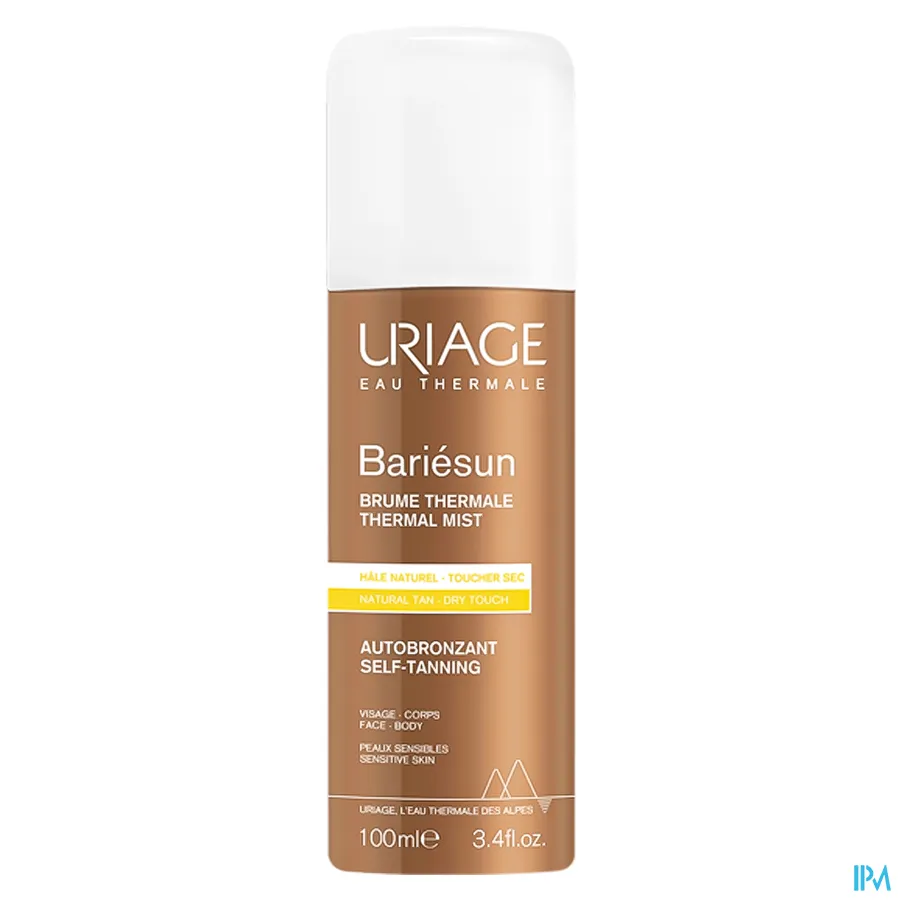 packshot van Uriage Bariésun Zelfbruinende Mist Spray 100 ml