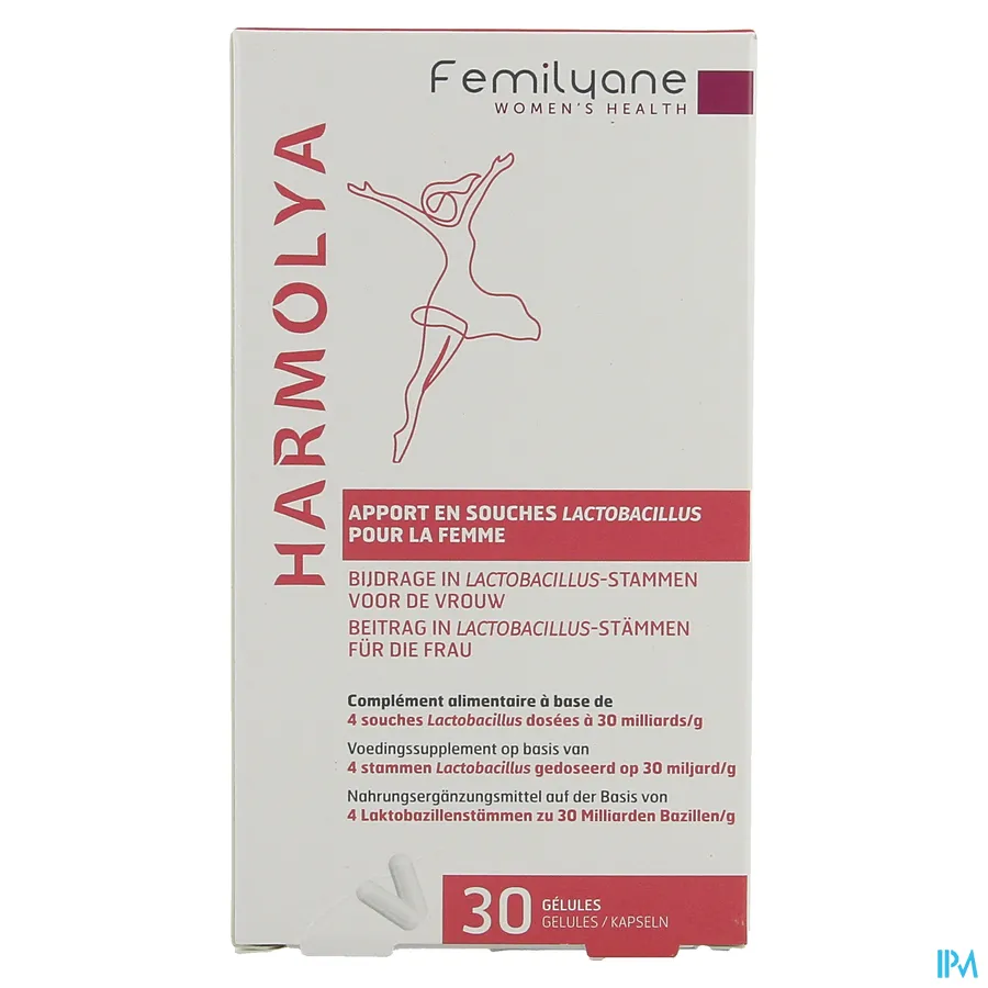 packshot van Femilyane Harmolya 2 x 15 capsules