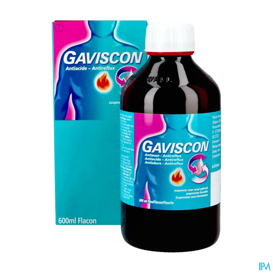 productshot van Gaviscon Anti-Zuur 600ml