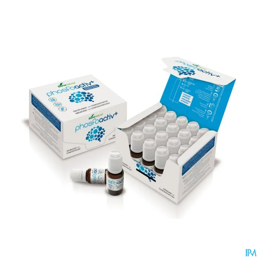 productshot van Soria Phosfoactiv Plus 20 x 15 ml