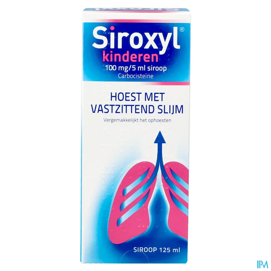 packshot van Siroxyl Kind 125ml siroop