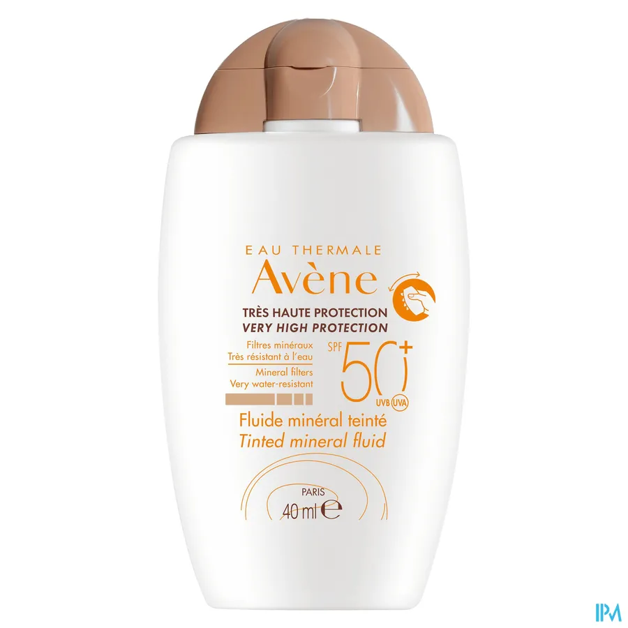 productshot van Avène Minerale Fluid Getint SPF50+ 40 ml