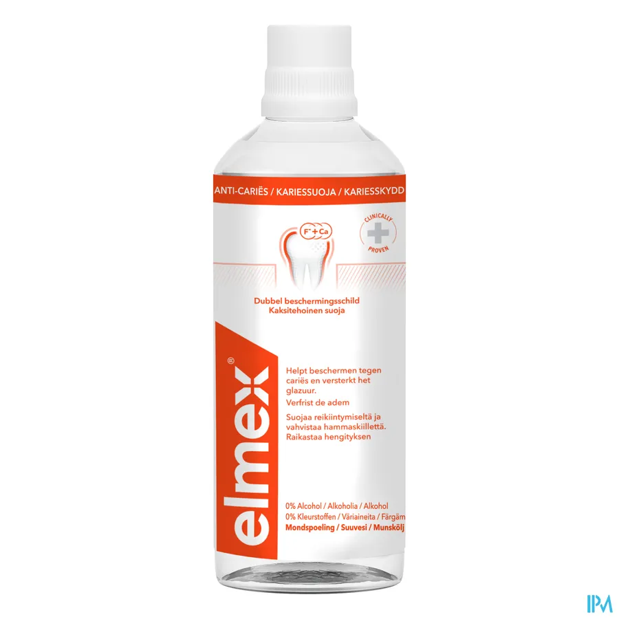 packshot van Elmex Anti-Caries Tandspoeling 400 ml
