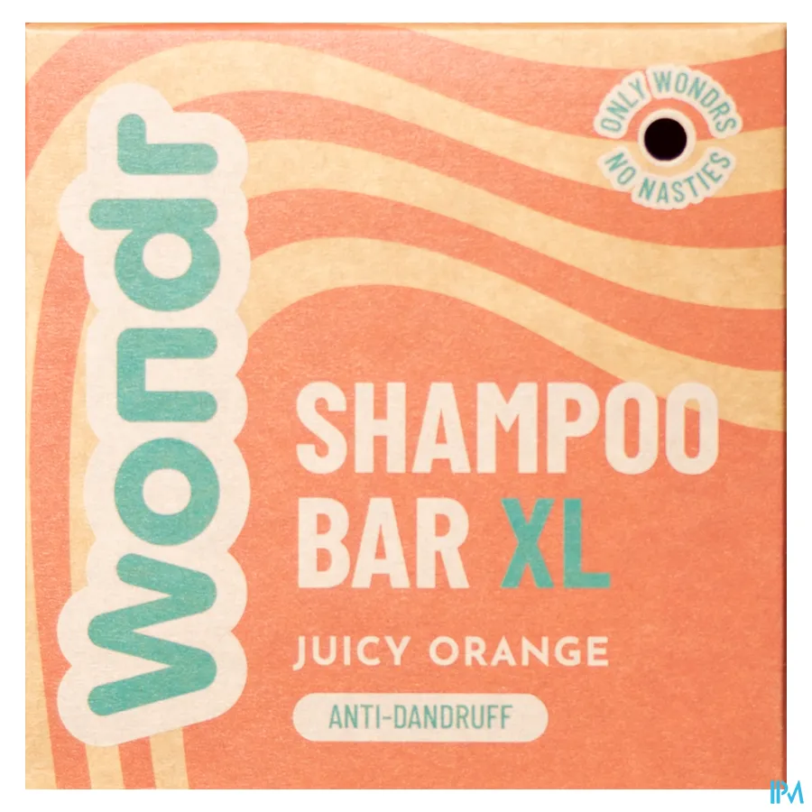 packshot van WONDR XL Shampoo Bar Juicy Orange 1 stuk