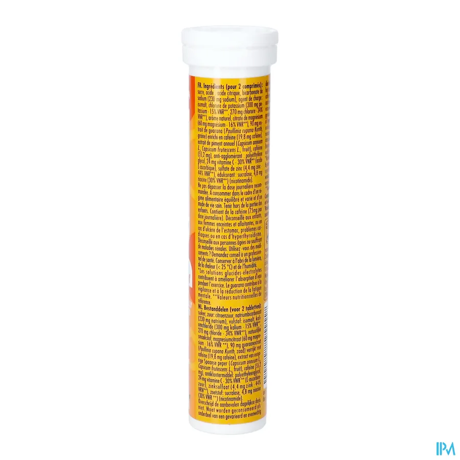 packshot van Feedback Upsa Hydrafizz Energy Boost 16 Bruistabletten