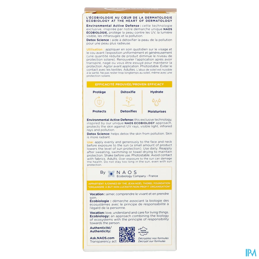 packshot van Bioderma Photoderm XDefense Ultra-Fluid SPF 50+ 40 ml Shade 01